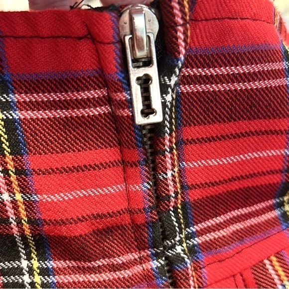 ❤️Royal Bones,Daang by Tripp NYC Red Plaid, Hardware in Perfect Condition! CUTE - Picture 8 of 15